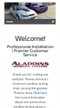 Mobile Screenshot of aladdinswindowtinting.com